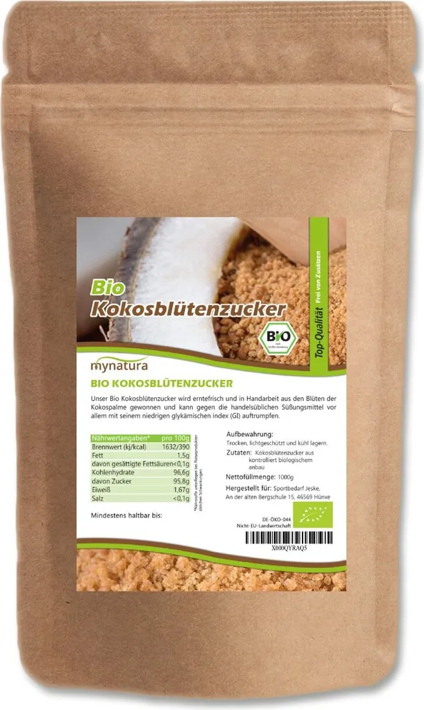 My natura Mynatura Coconut Blossom Sugar 1 bag