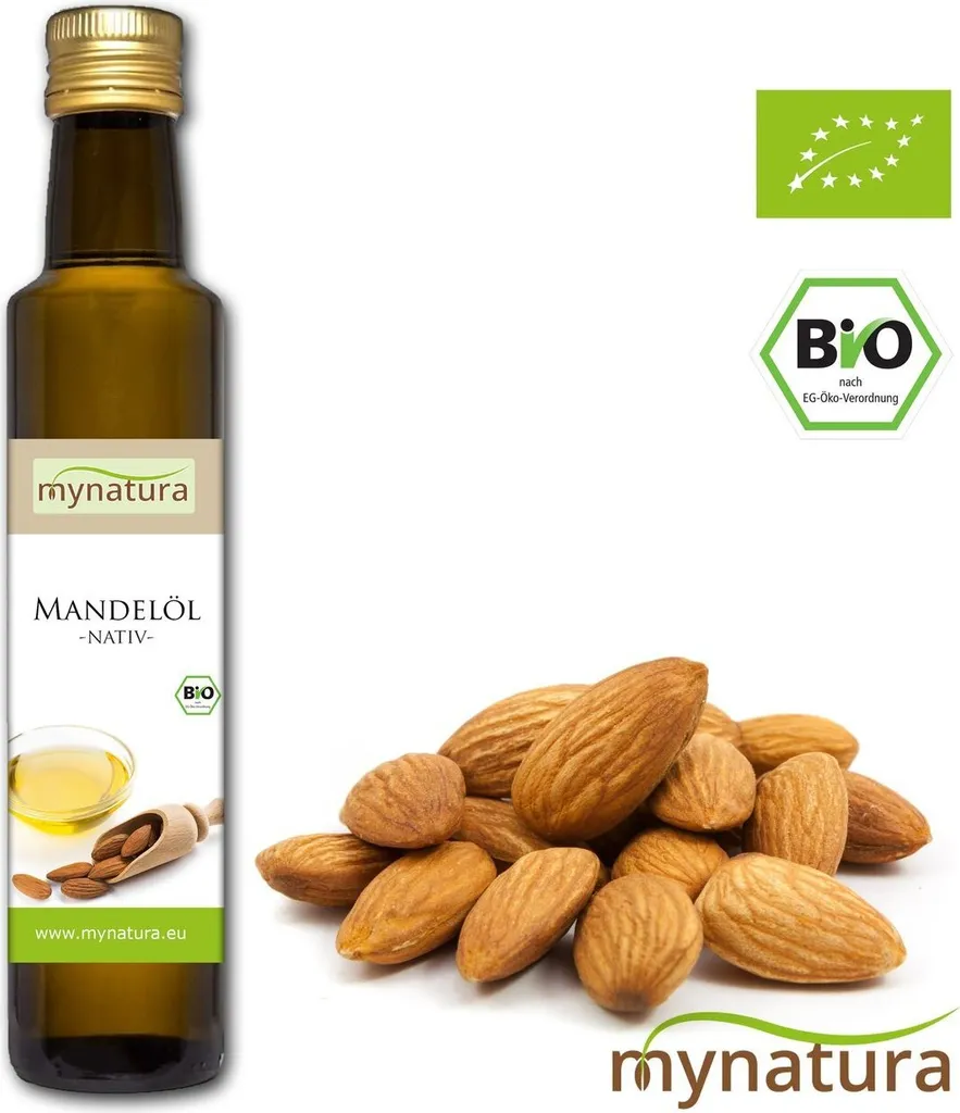 My natura Mynatura Almond oil cold-pressed 0.25L 1 bottle