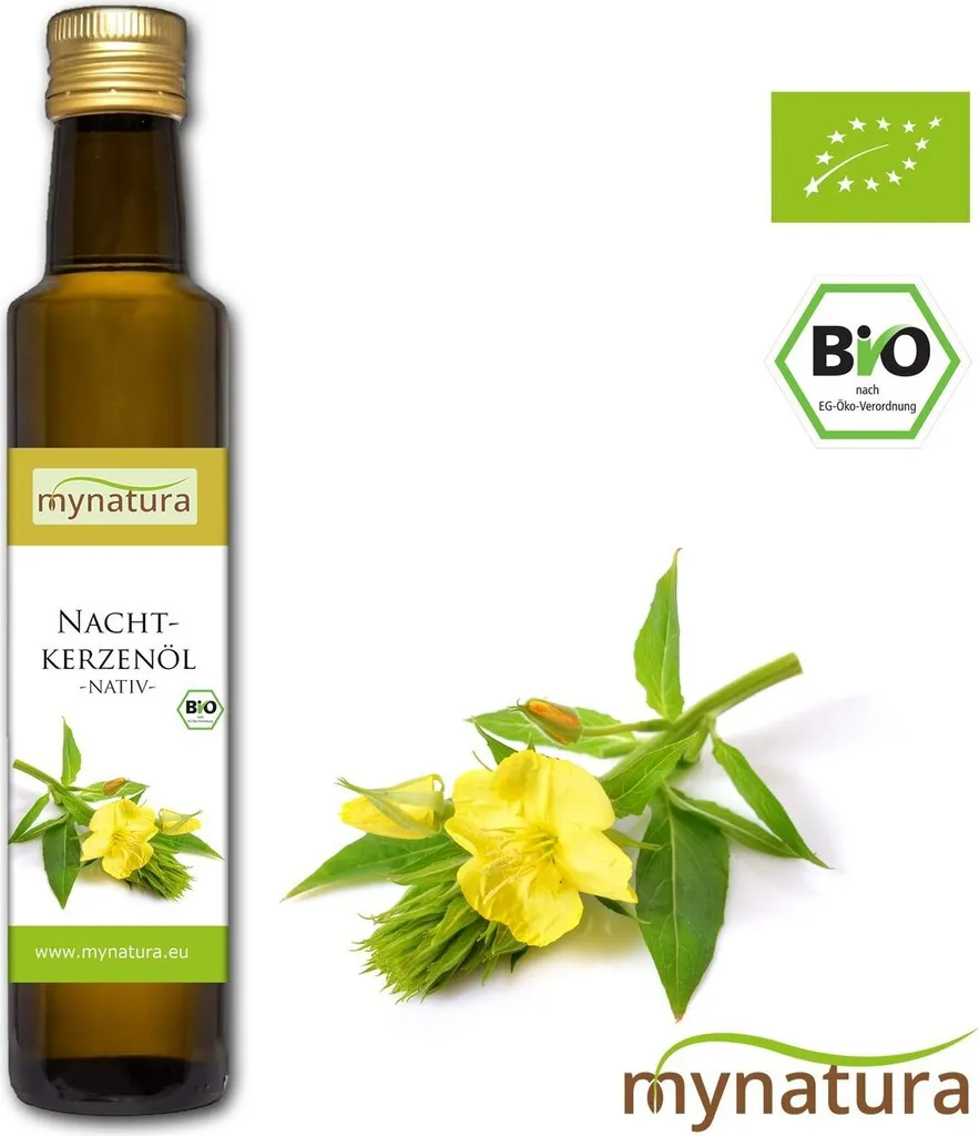 My natura Mynatura Evening Primrose Oil cold-pressed 250ml 2 bottles