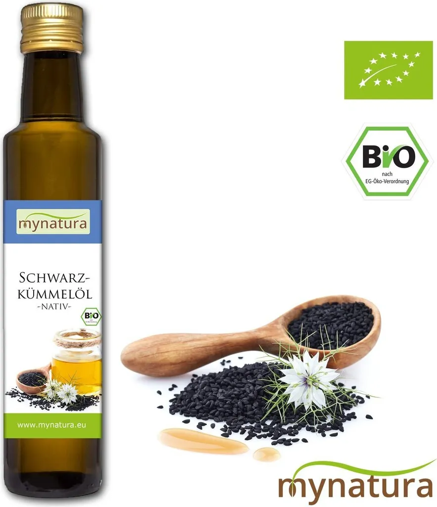 My natura MynaturaBlack cumin oil cold-pressed 250ml 2 bottles