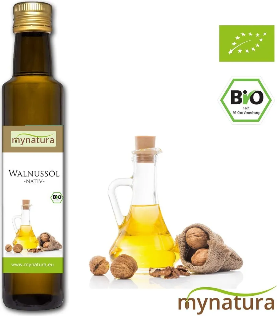 My natura Mynatura Walnut Oil Cold-pressed 0.25L 2 bottles