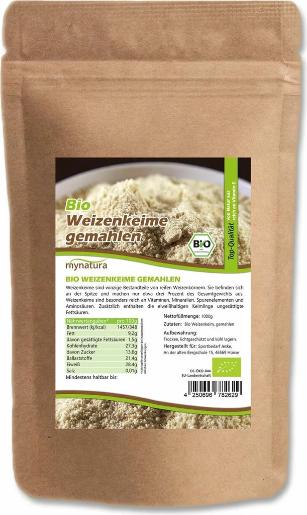 My natura Mynatura Stabilized Ground Wheat Germ 2000g