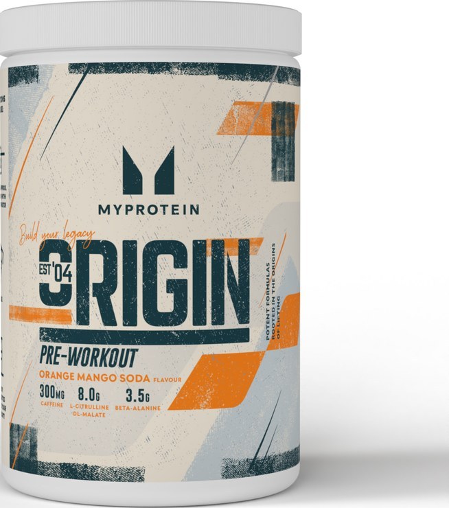 Myprotein Origin Pre-Workout, Orange & Mango