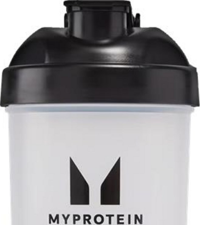 Myprotein Plastic Shaker - Clear/Black