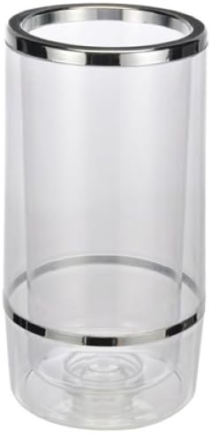 Bottle Cooler Double-Walled Plastic Height 23cm