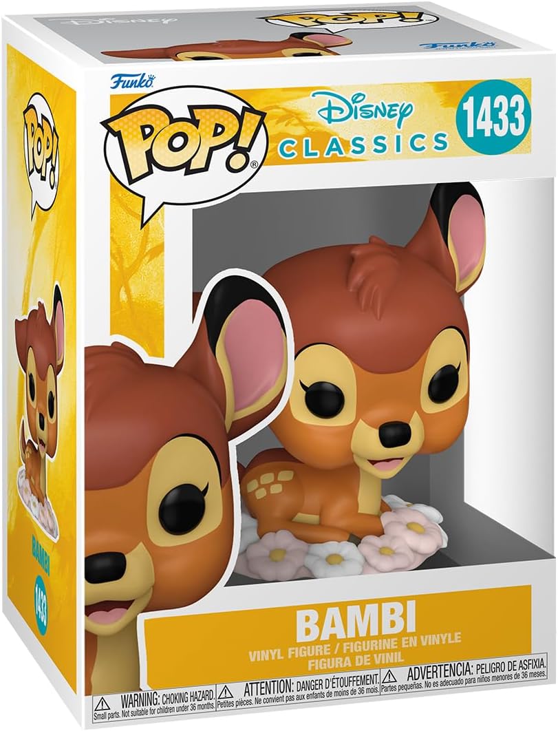 Funko POP! Disney: Bambi 80th - Bambi - Vinyl Collectible Figure - Gift Idea - Official Merchandise - Toys for Children and Adults - Movies Fans - Model Figure for Collectors and Display