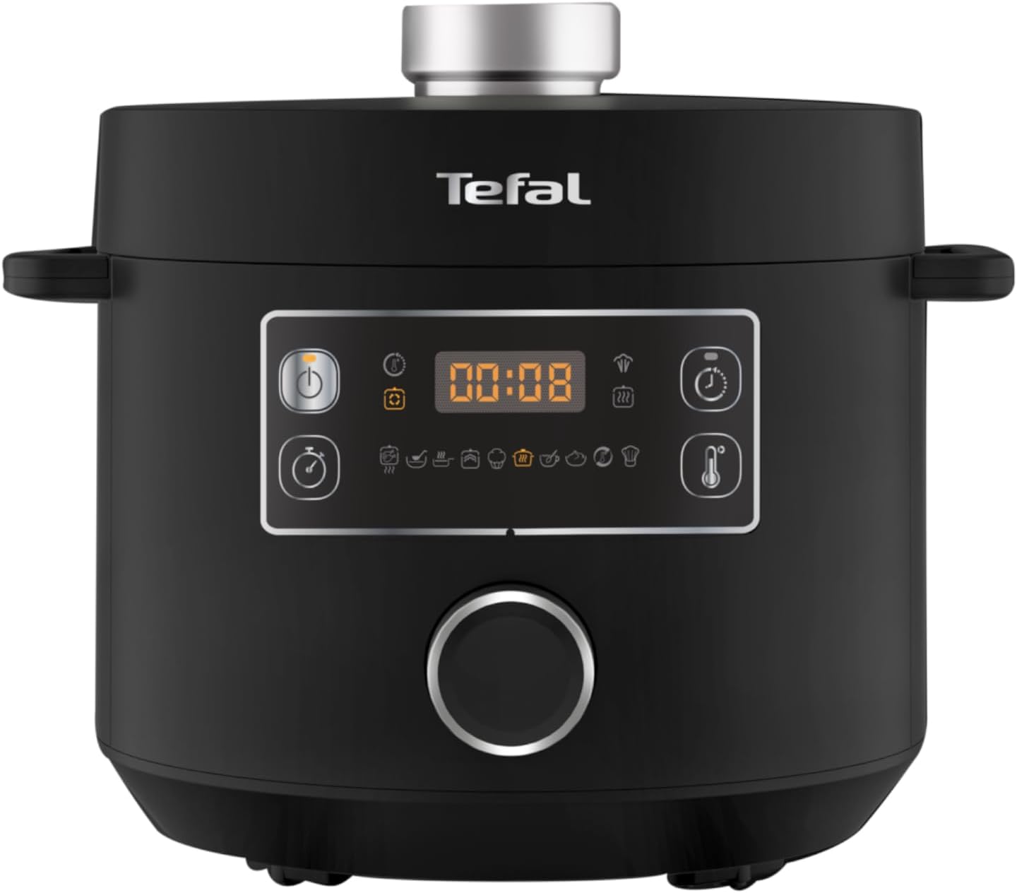 Tefal Store Tefal Turbo Cuisine CY7548 Multicooker, Patented Cooking Bowl Technology, Intuitive & Simple Rotary Knob, 10 Automatic Programmes