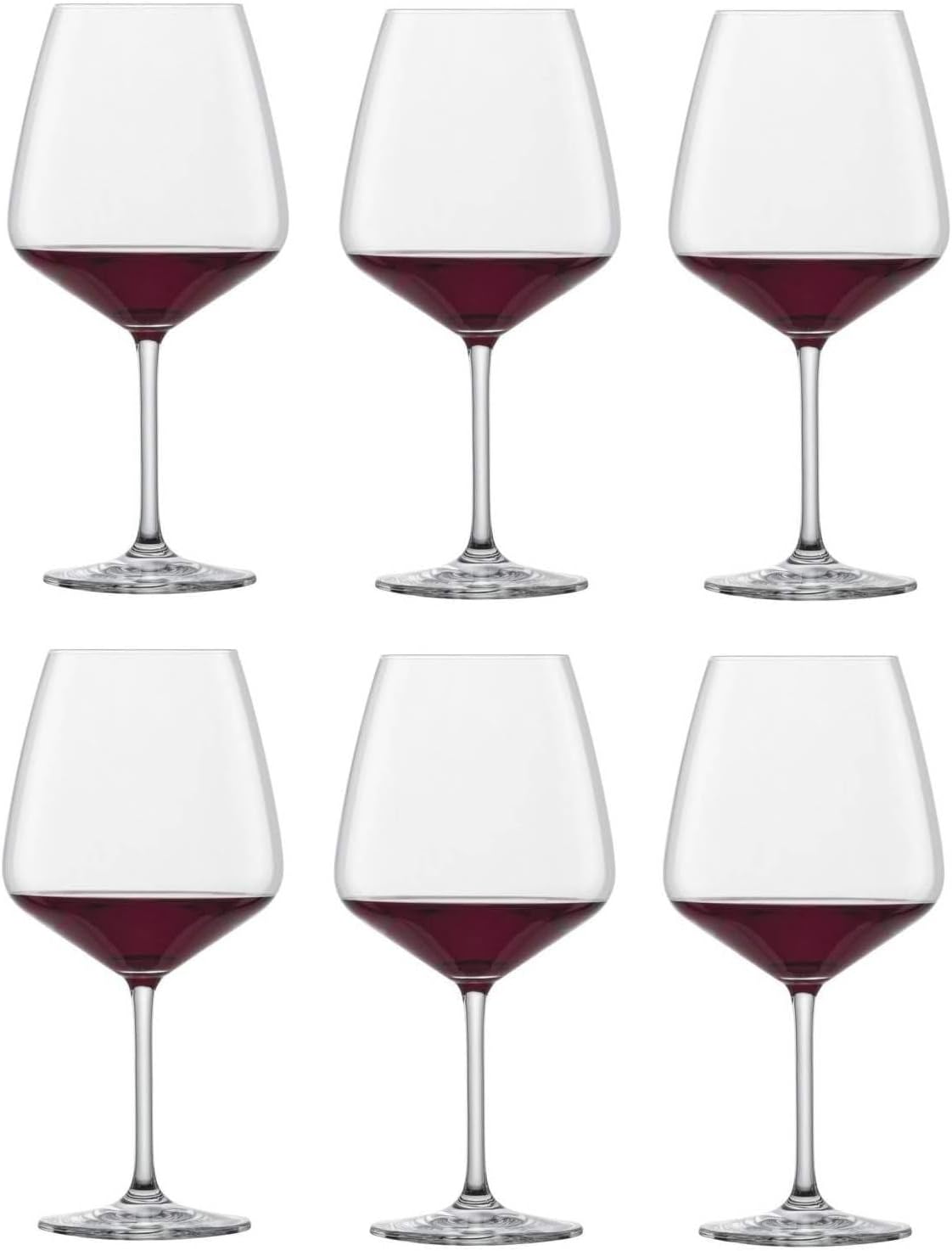 Schott Zwiesel Set of 6 button burgundy cup glass 8741/140