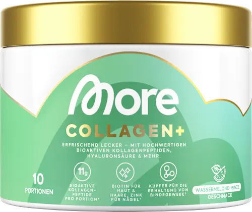 More Nutrition Collagen+ Powder, Watermelon-Mint Flavor, 150 g
