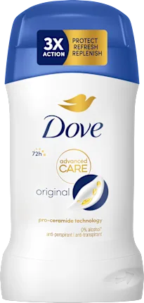 Dove Antiperspirant Deodorant Stick Advanced Care Original, 50 ml