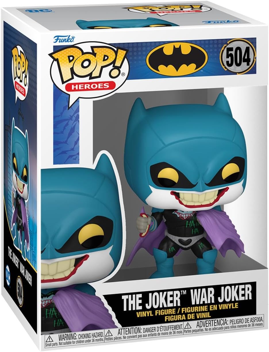Funko POP! Heroes: Batman WZ - The Joker - DC Comics - Vinyl Collectible Figure - Gift Idea - Official Merchandise - Toy for Children and Adults - Comic Books Fans