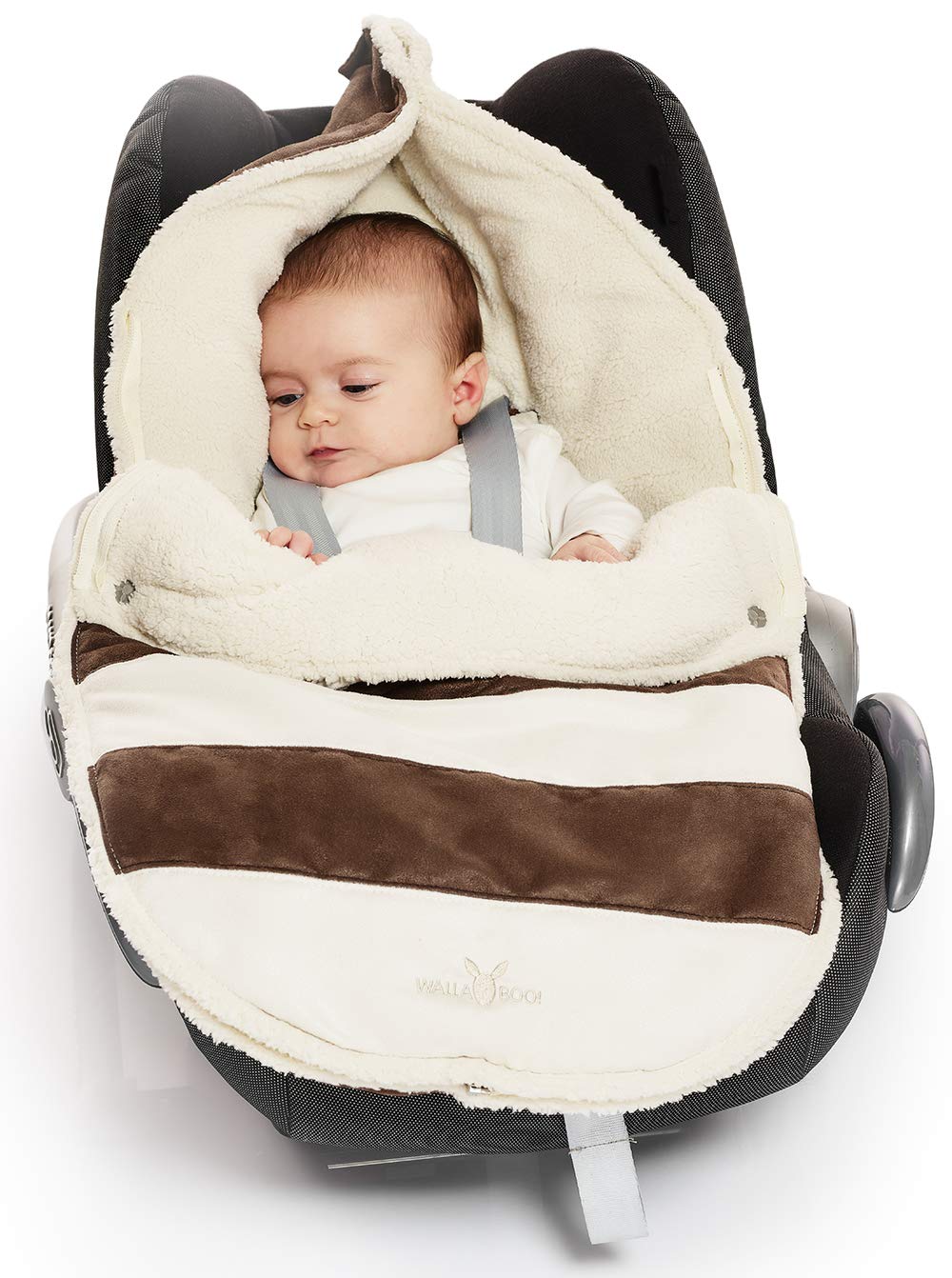 Wallaboo Cosy Soft Suede Footmuff 0-12 Months