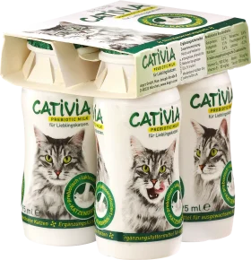 Cativia Cat milk (4 x 95 ml), 380 ml