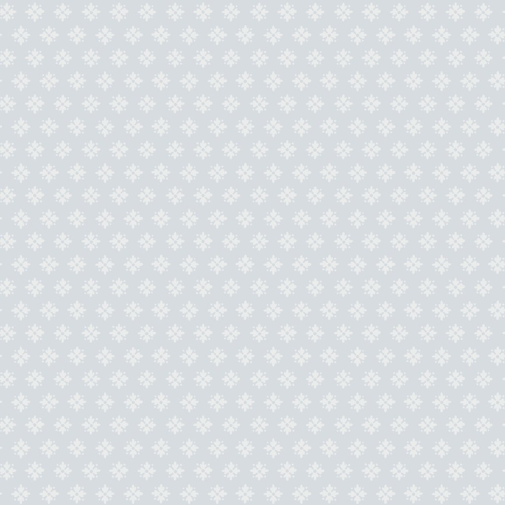 BorasTapeter Falsterbo Ii 4013 Non-Woven Wallpaper Small Flowers Ornament Light Blue Cla