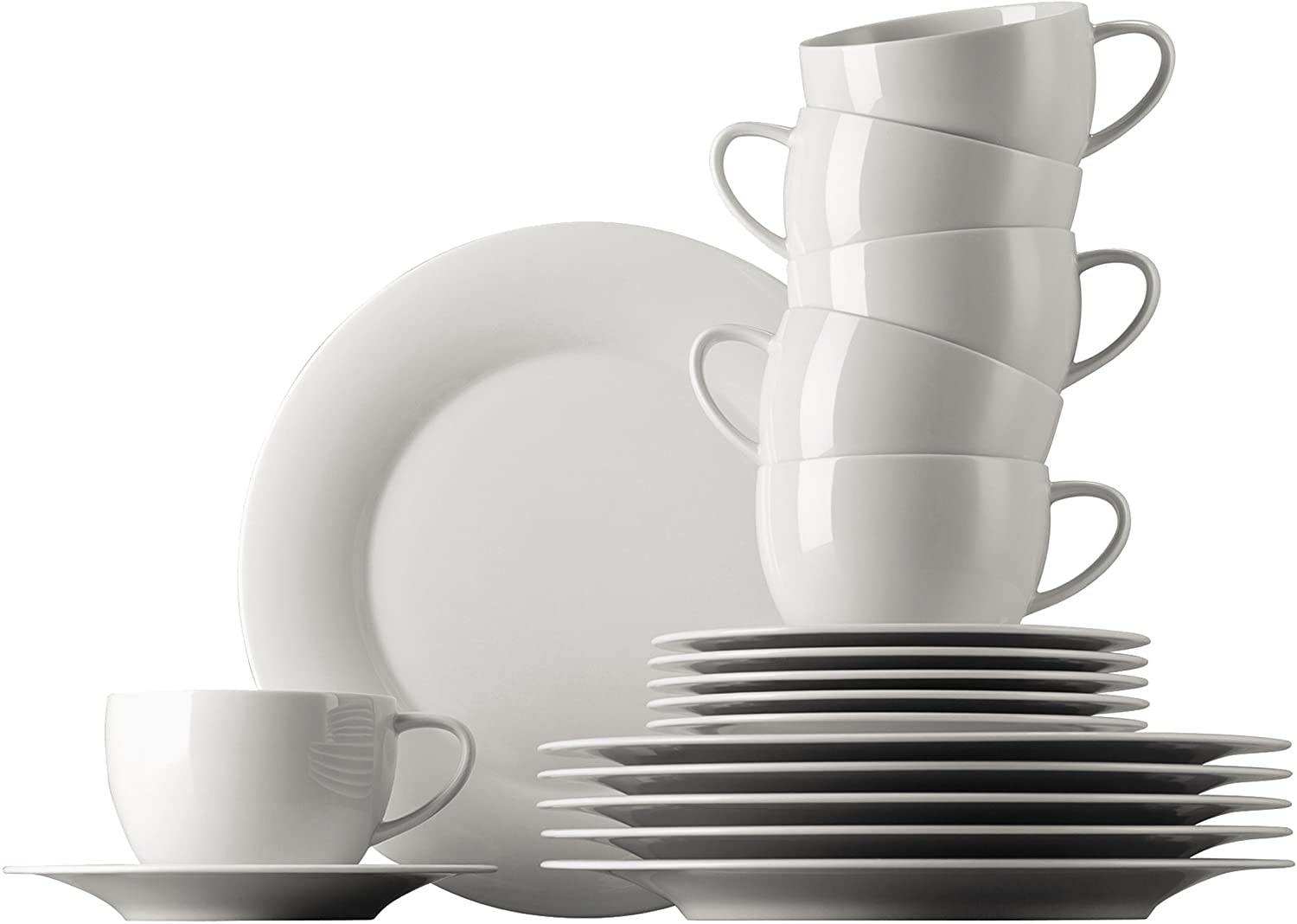 Rosenthal Studio + Selection Rosenthal Yono Novo Weiss Kaffeeset 18-tlg. 19735-800001-18735