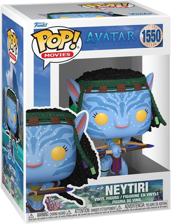 Funko Pop! Movies: Avatar: The Way of Water - Neytiri - (Battle) - Vinyl Collectible Figure - Gift Idea - Official Merchandise - Toys For Children and Adults - Movies Fans