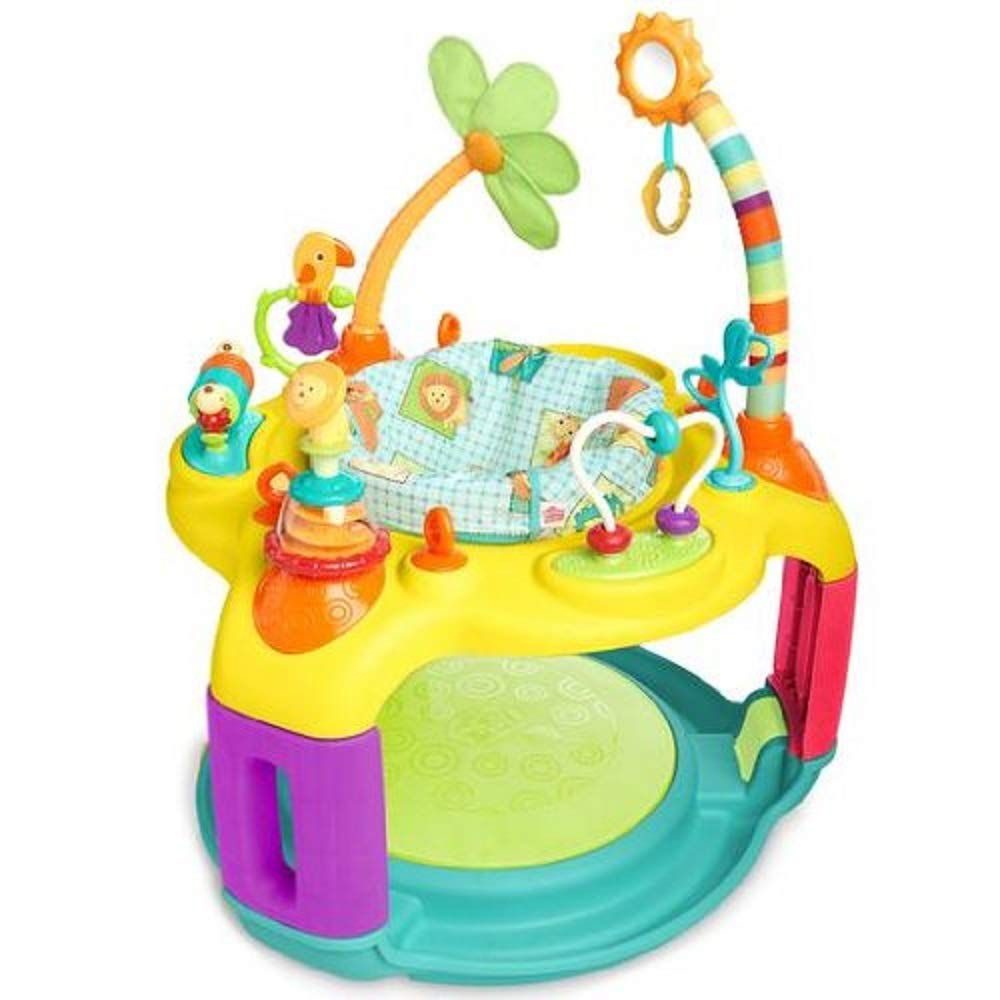 Bright Starts 60266 Sprin Gin Safari Bounce A Round Activity Centre