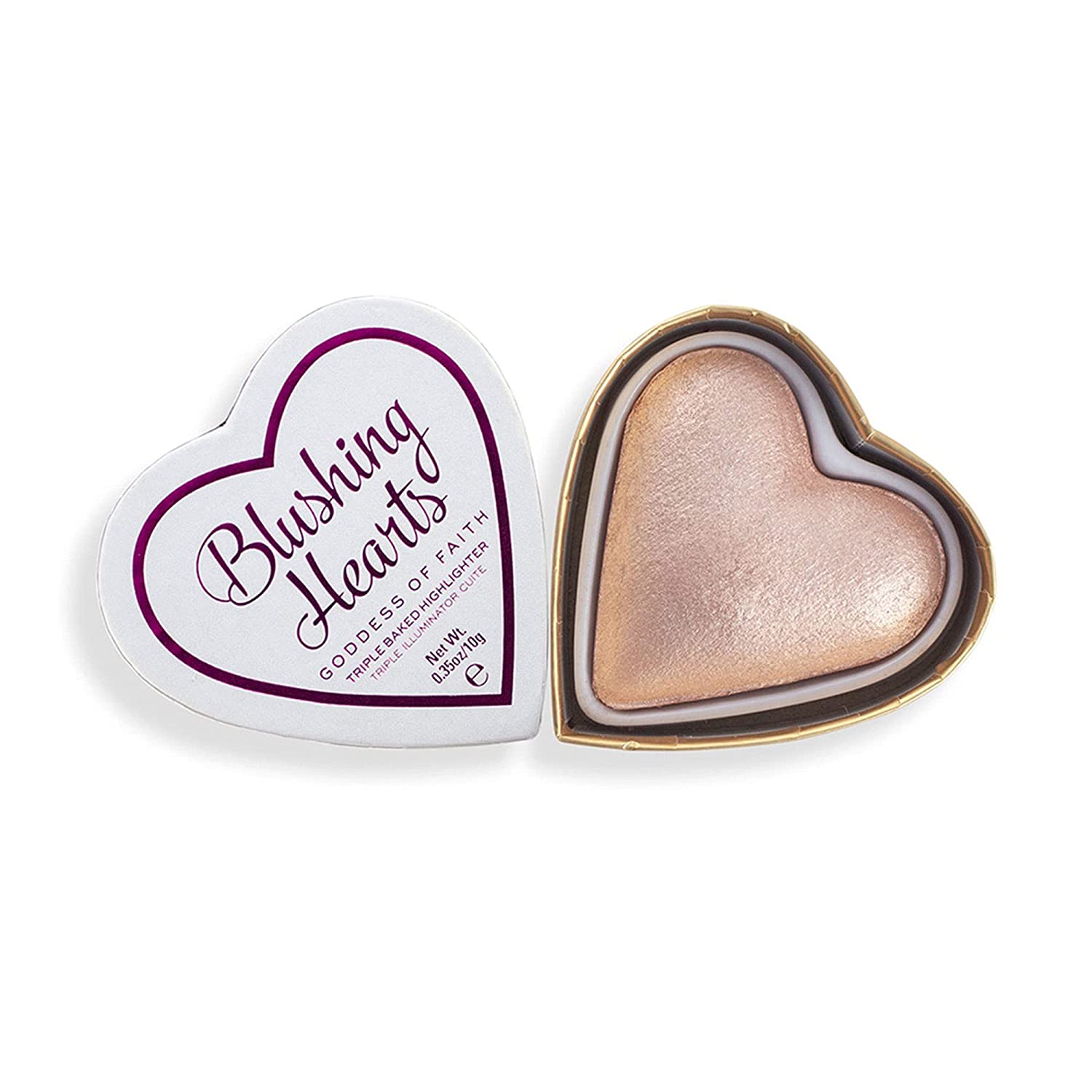 I Heart Makeup Highlighter – Blushing Hearts – Goddess of Faith