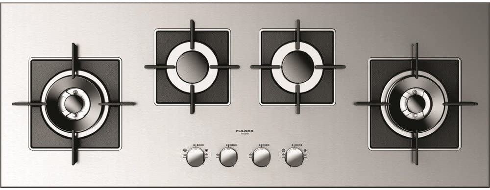 Fulgor Milano Fulgor – Hob Gas/FSH 1124 G 2DWK XX finish stainless steel 44 cm