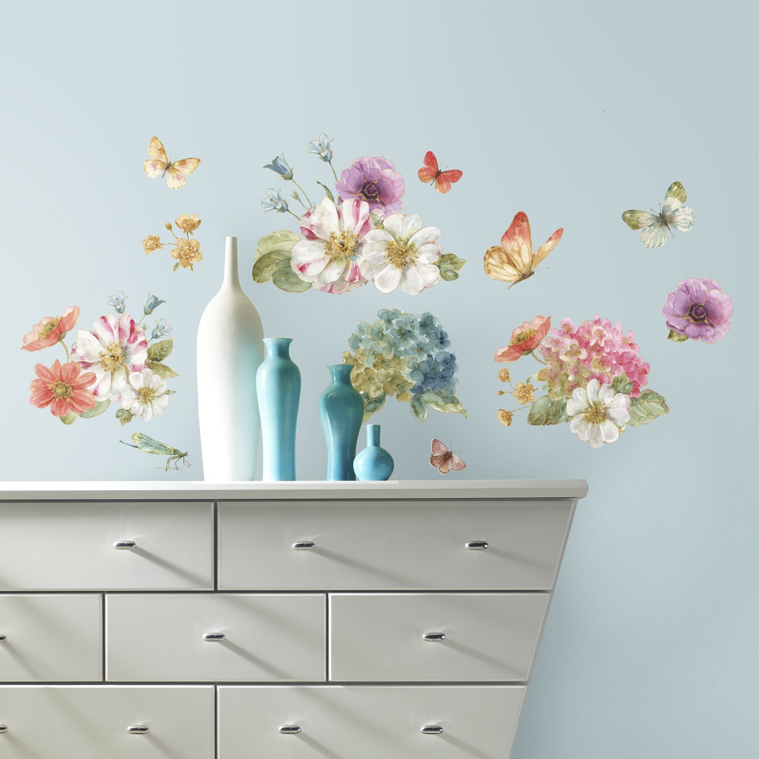 Roommates Rmk3262Scs Wall Sticker 4 Sheets 20 Pieces 25 / 4 X 45 / 7 Cm Mul