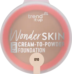 trend !t up Foundation Wonder Skin Cream To Powder 010, 10 g