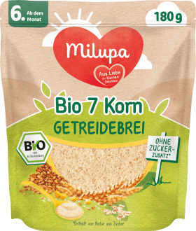 Milupa Cereal porridge 7 grains from the 6th month, 180 g