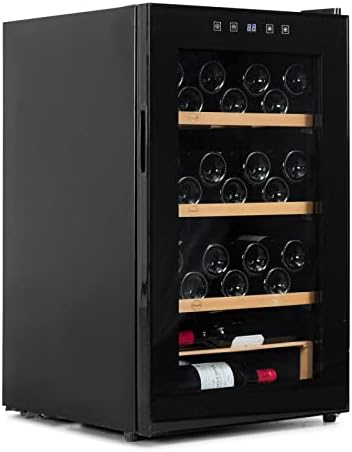 48-Bottle Black Wine Cellar for Professional Catering - Vinobox