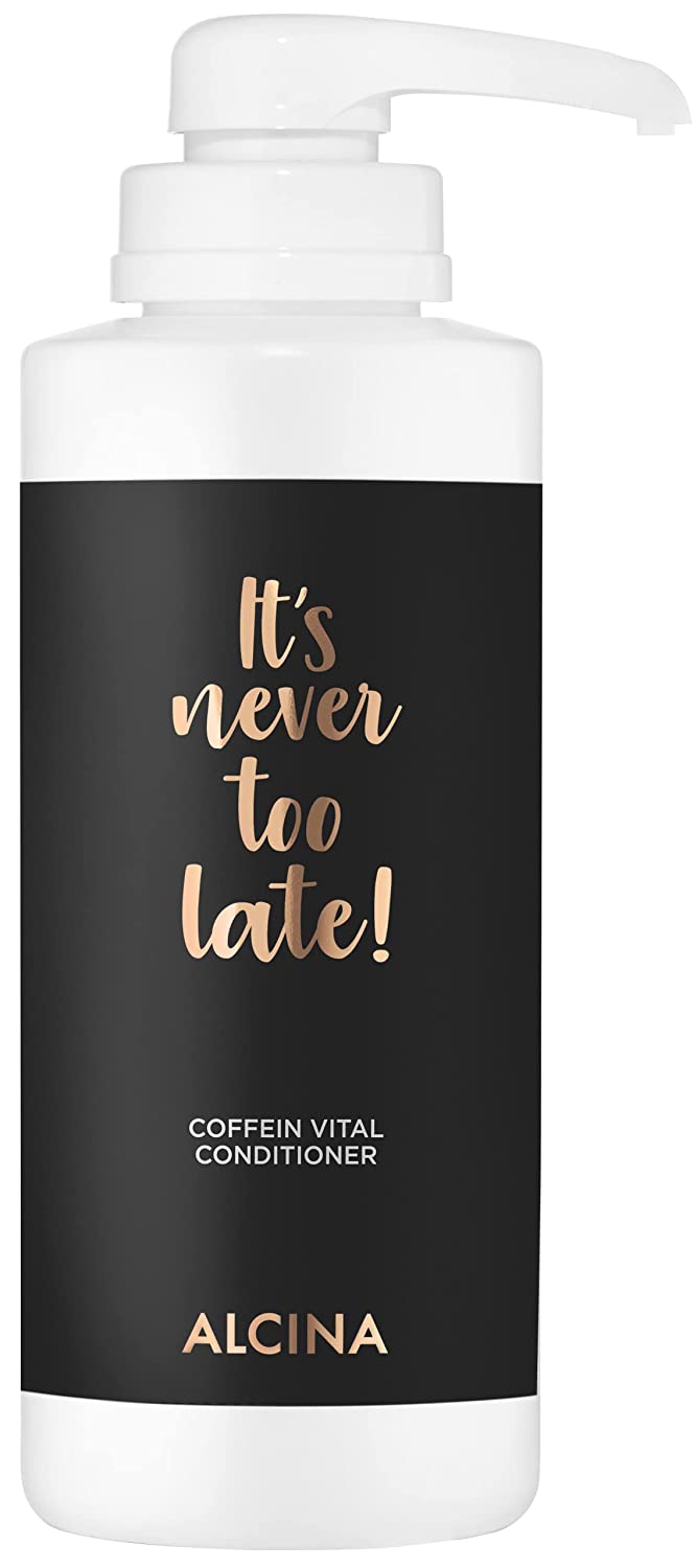 ALCINA It\'s never too late caffeine vital conditioner, 1 x 500 ml, for thinning or hair loss