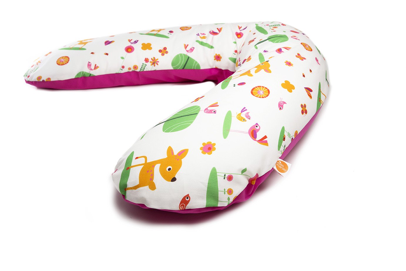 Unbekannt millemarille SKG2417 Nursing Pillow Micro Pearls 195 cm Forest animals