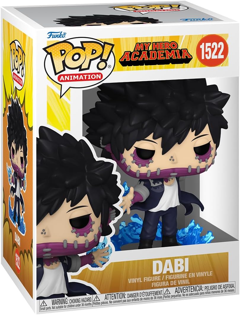 Funko POP! Animation: My Hero Academia (MHA) 2 - Dabi - (Flames) - Vinyl Collectible Figure - Gift Idea - Official Merchandise - Toy for Children and Adults - Anime Fans