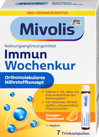 Mivolis Immune Weekly Treatment Ampoules 7 pcs, 175 ml