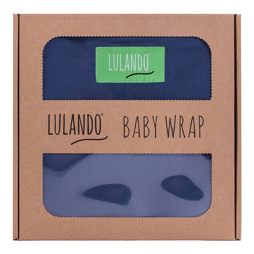 Lulando Elastic Baby Sling Baby Sling for Newborns and Infants. navy blue