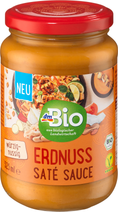 dmBio Sauce, Saté peanut sauce, 325 ml