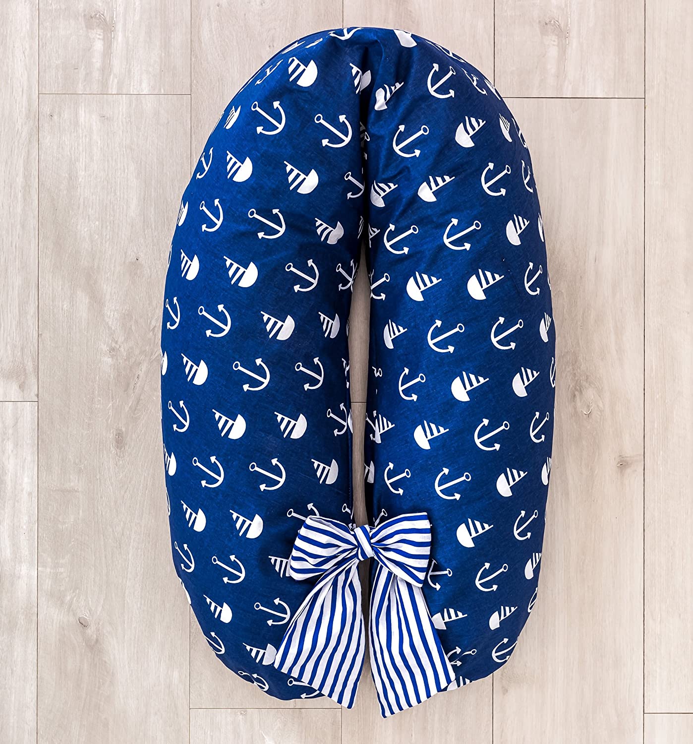 Loolay ® Pillow Xxl With Bow Eps Polystyrene Filling Body Pillow Including 