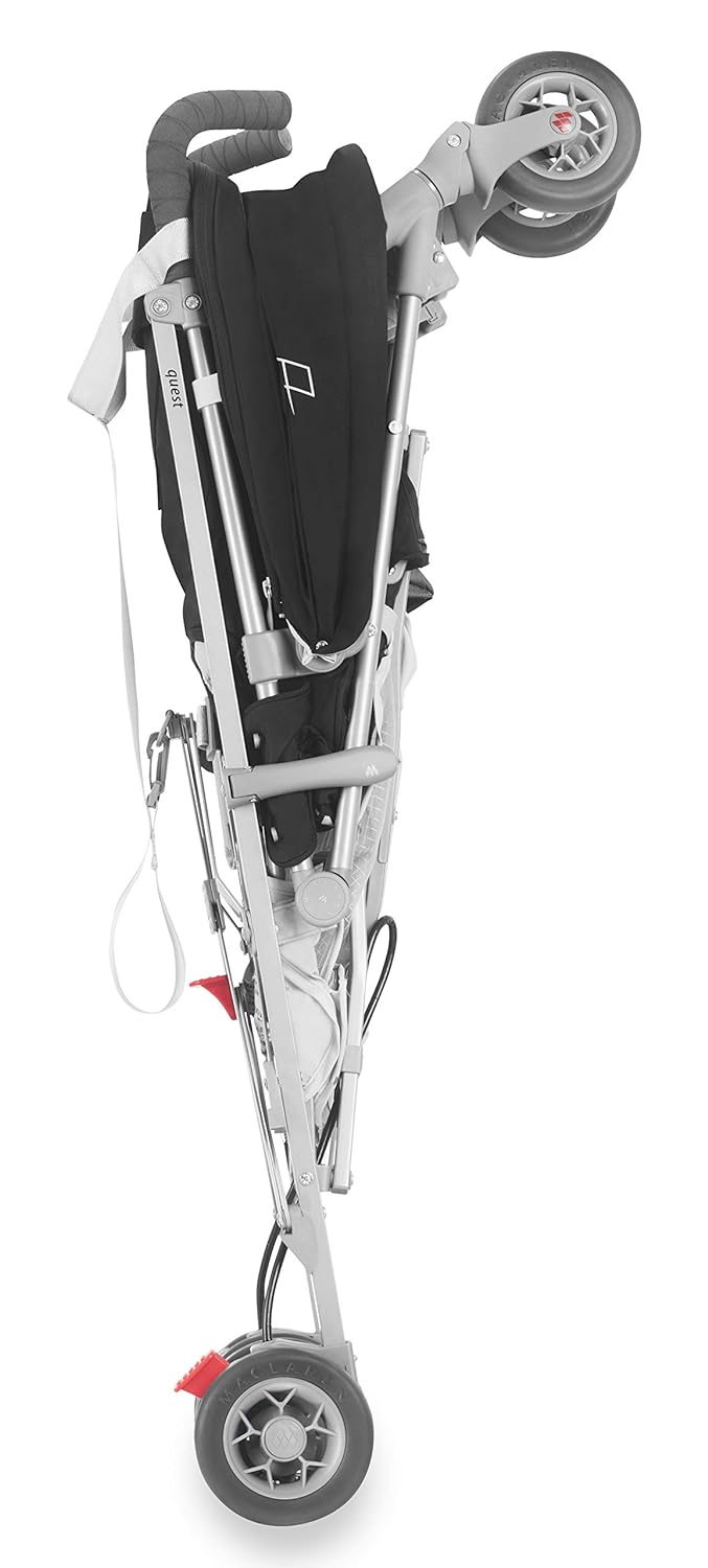 Maclaren Quest Buggy - Fully equipped, lightweight and compact. Newborn Safety System™ and compatible with Maclaren bassinets, retractable UPF50+/waterproof canopy, accessories in box