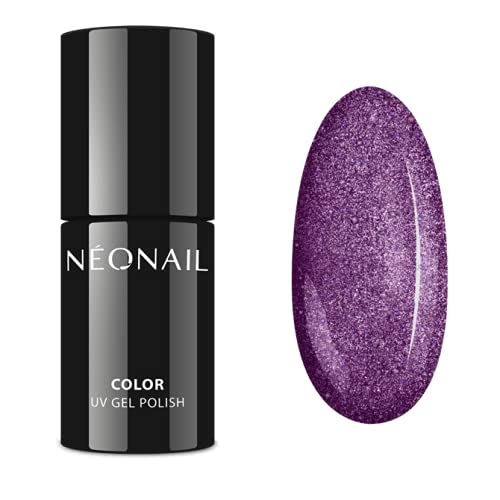 NEONAIL Purple Glitter UV Nail Polish 7.2 ml Don\'t Forget to Party UV LED 8352-7, ‎dont