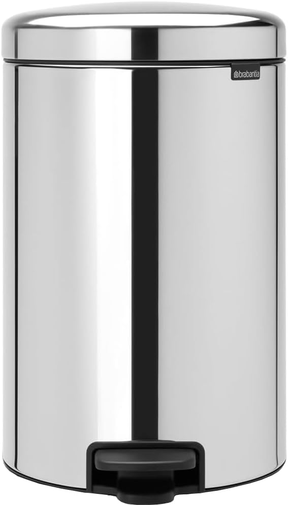 Brabantia Pedal Bin with Plastic Inner Bucket Steel