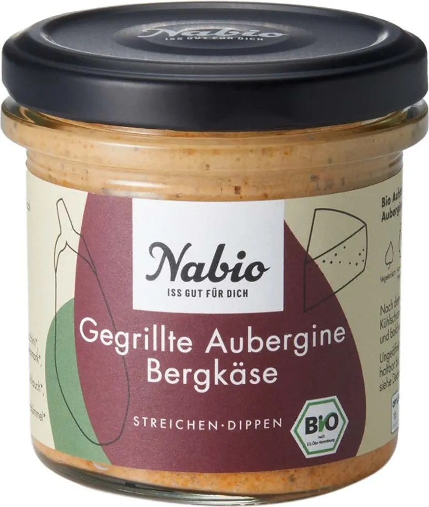 Nabio Grilled Eggplant Mountain Cheese Spread (135 g)