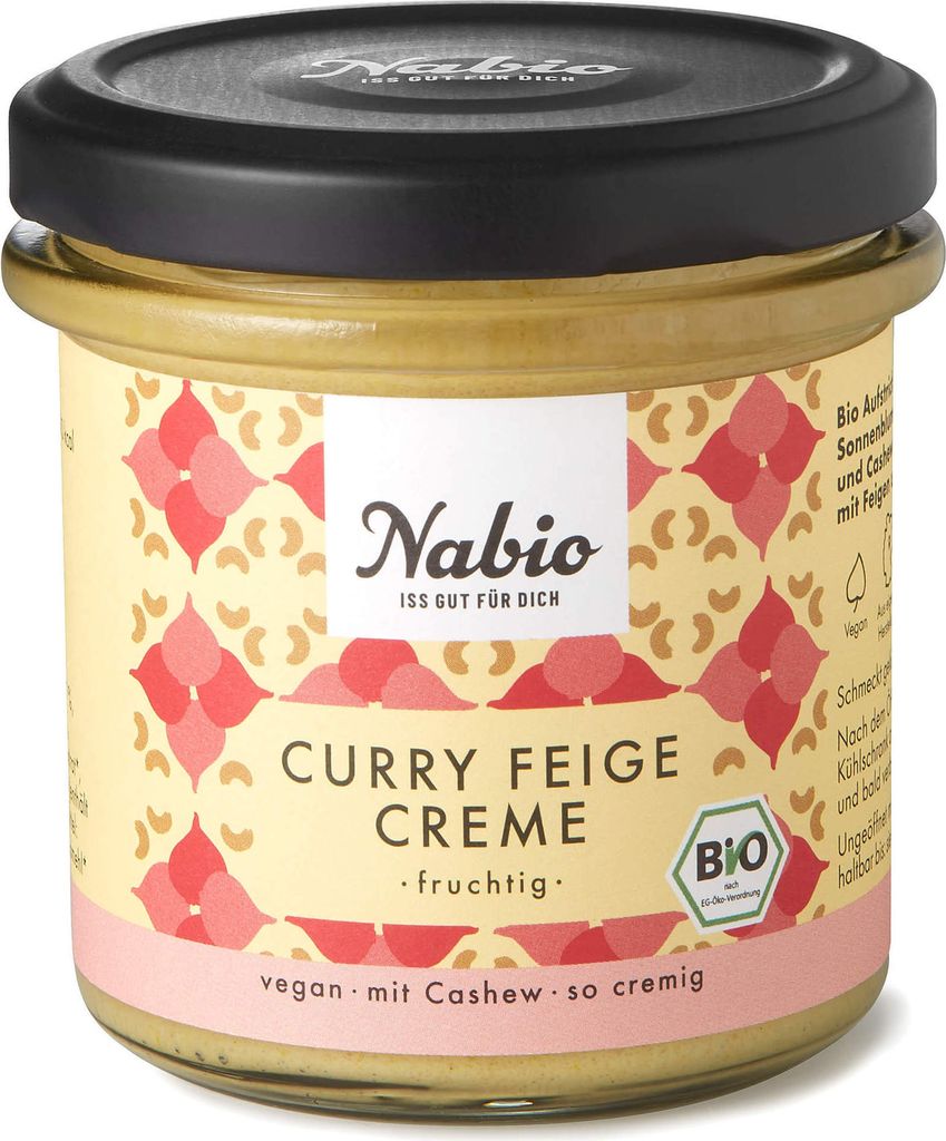 Nabio Cashew Cream Curry Fig Fruity -- 135g