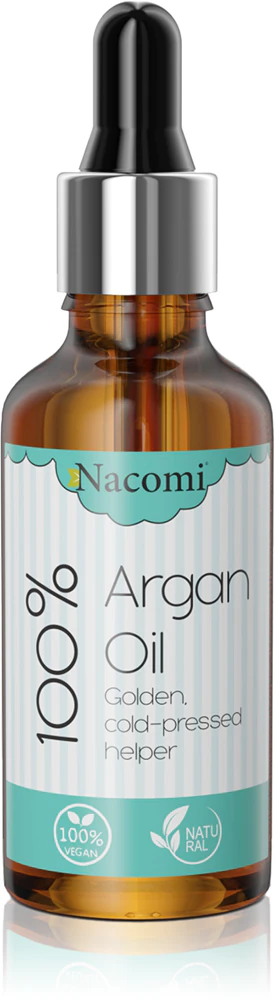 Nacomi Golden, Cold-Pressed Helper Argan Oil