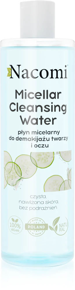 Nacomi Micellar Cleansing Water soothing micellar water