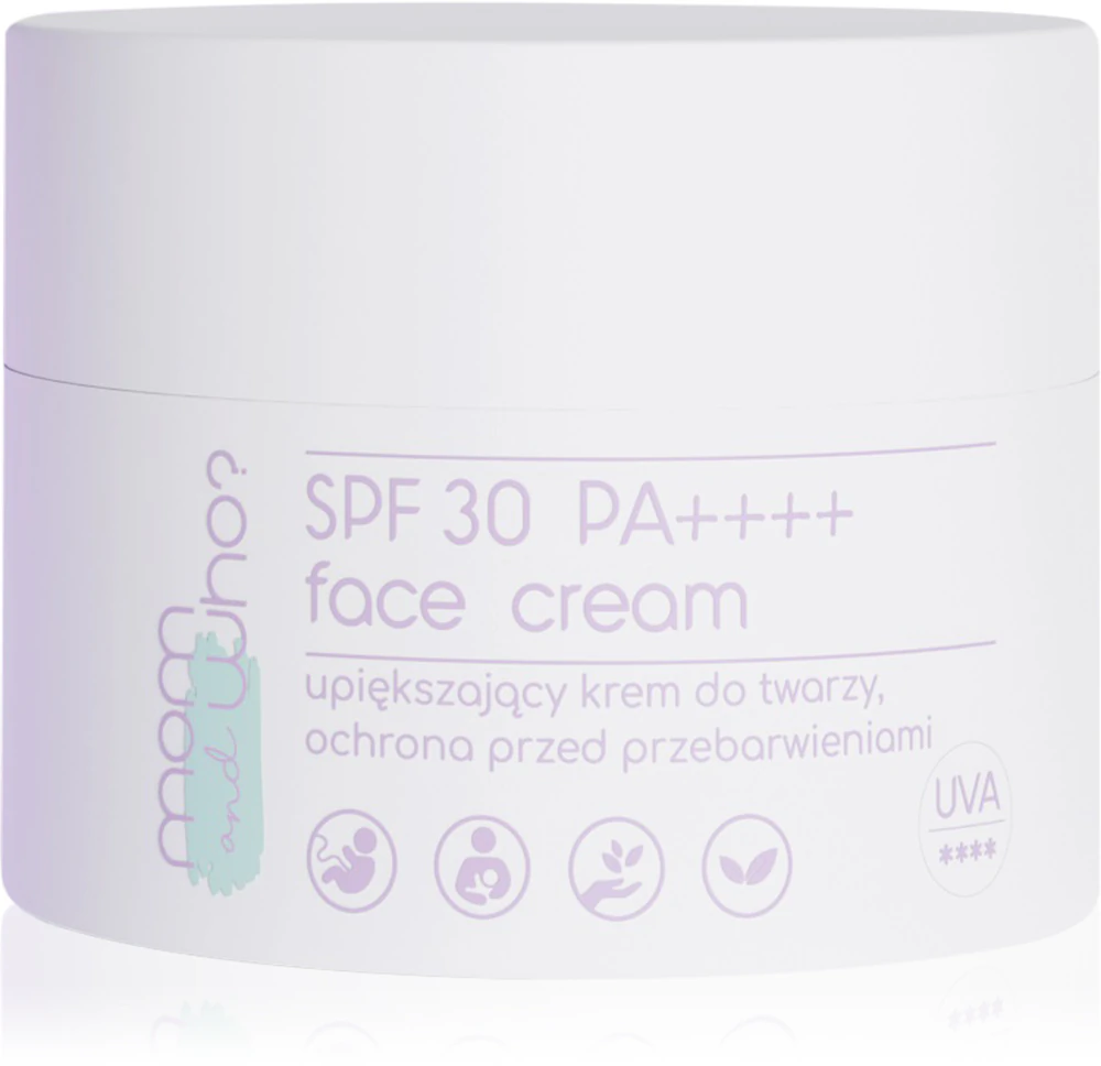 Nacomi Mom & Who moisturizer for pregnant and nursing mothers