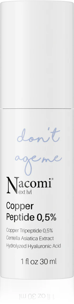 Nacomi Next Level Copper Peptide 0.5% Facial Serum with Peptides