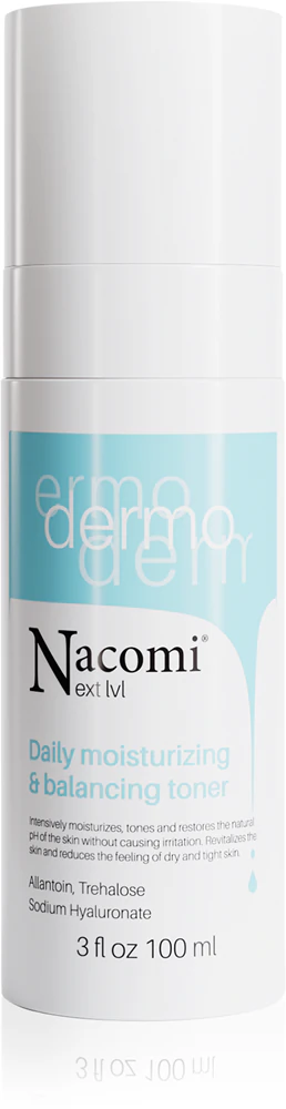 Nacomi Next Level Dermo moisturizing tonic for pH balancing of the skin