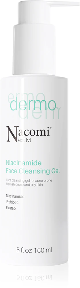 Nacomi Next Level Dermo facial cleansing gel for problematic skin, acne