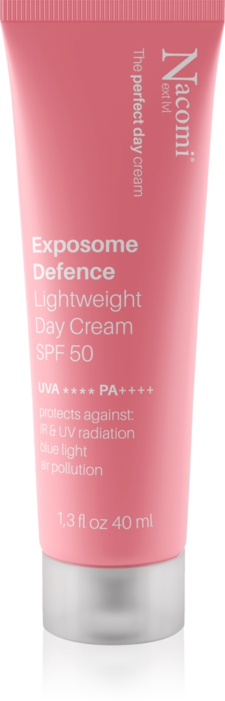 Nacomi Next Level Exposome Defense Light Day Cream SPF 50