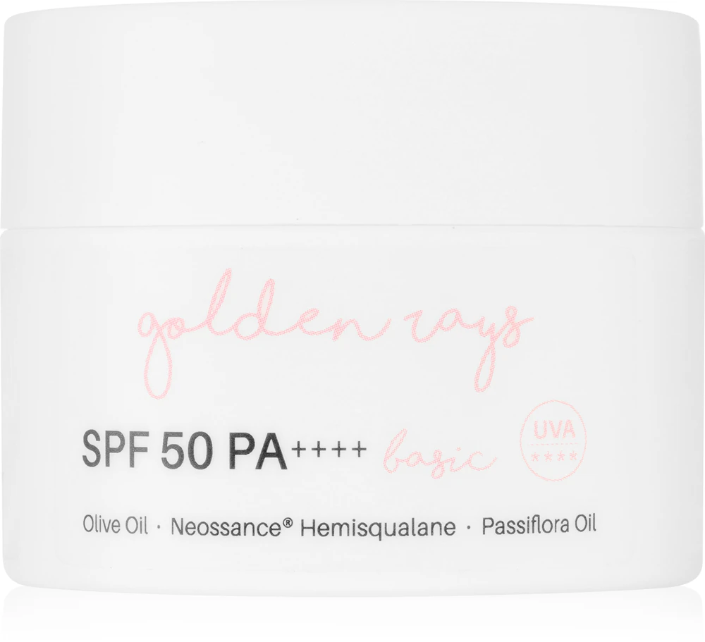 Nacomi Next Level Golden Rays Hydrating Day Cream SPF 50