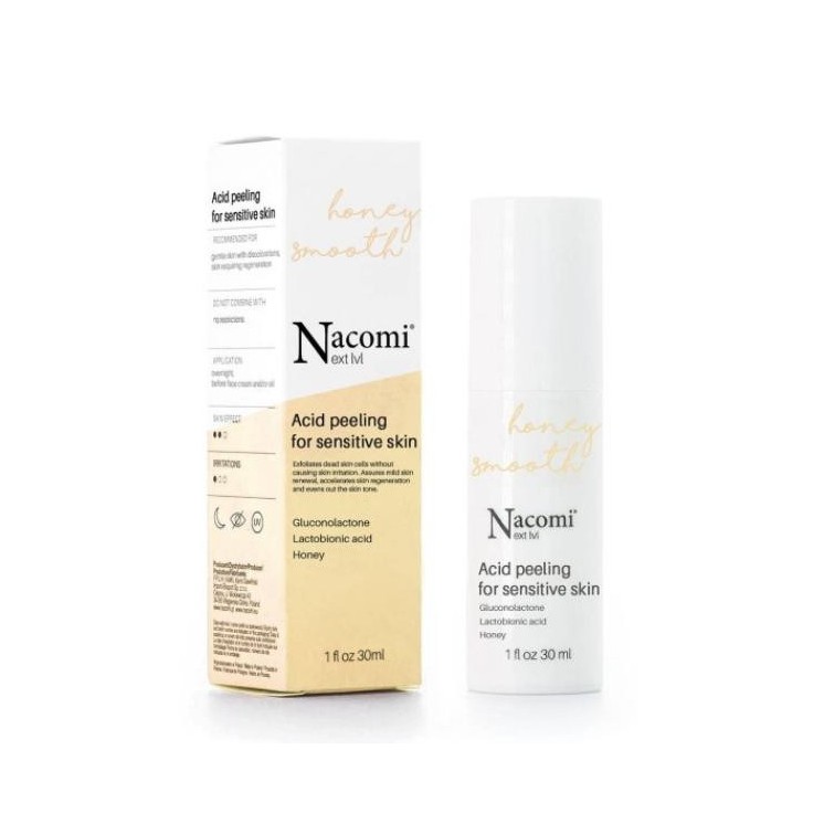 Nacomi Next Level Honey Smooth Acid Peeling for Sensitive Skin 30 ml