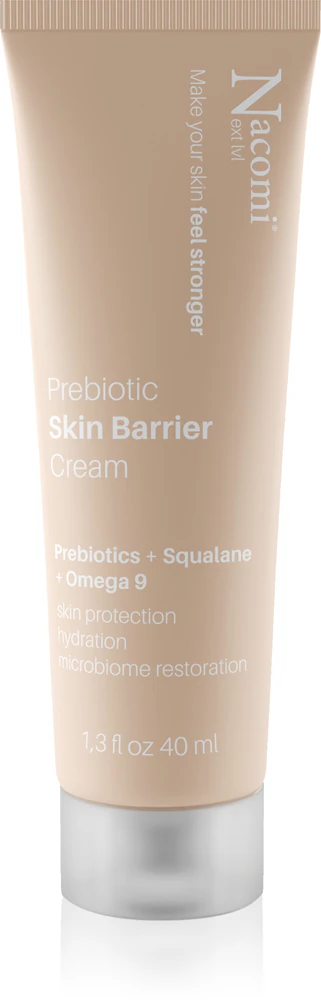 Nacomi Next Level Prebiotic intensive moisturizing cream to strengthen the skin barrier with prebiotics