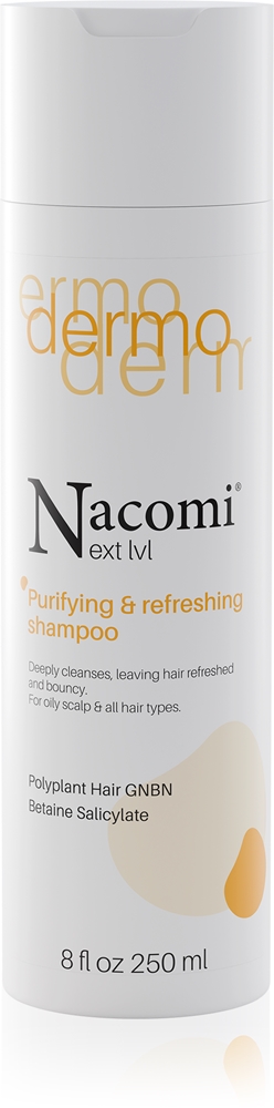 Nacomi Next Level Purifying and refreshing shampoo the cleansing shampoo with a refreshing effect